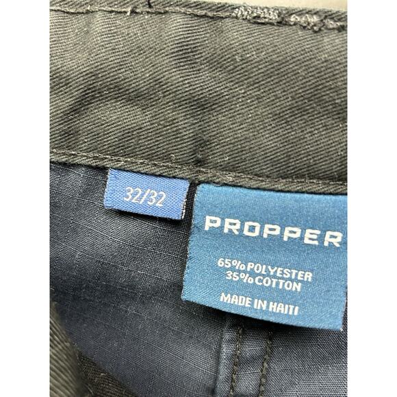 Propper Tactical RipStop Cargo Pants Mens Size 30x30 Navy Blue READ - Picture 5 of 8